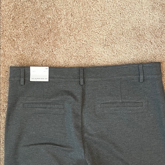 NWT LOFT The Palmer Wide Leg Trousers - Picture 8 of 12